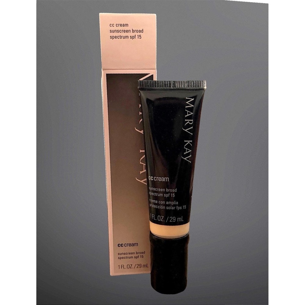 Mary Kay CC Cream Sunscreen SPF 15 retired Very Light 1oz Expired 2016 NOS